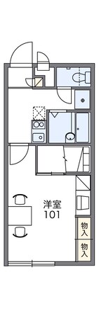 レオパレスアトランティスの物件間取画像